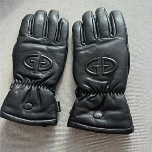 Goldbergh leather gloves luxury - new!
